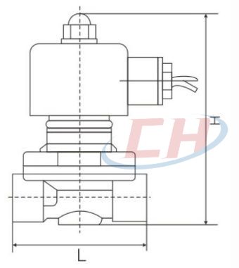 2W不銹鋼電磁閥結(jié)構(gòu)圖